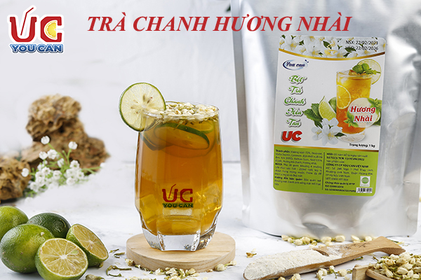 Cách pha trà chanh hương nhài siêu nhanh – siêu ngon! 